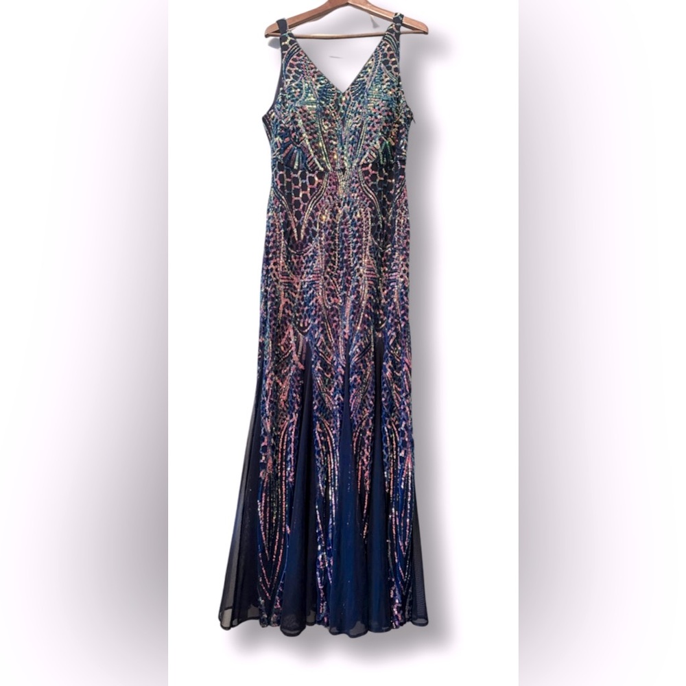 Sequined Mermaid Evening Gown | MICHAEL KORS